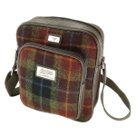 Harris Tweed Tay Travel Bag With Canvas Strap LB1216 Colour 59