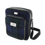 Harris Tweed Tay Travel Bag With Canvas Strap LB1216 Colour 60